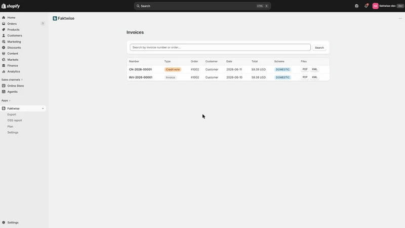 Faktwise ‑ E‑Invoice & GoBD