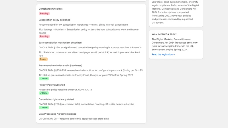 Subscription Guard ‑ Subnotice