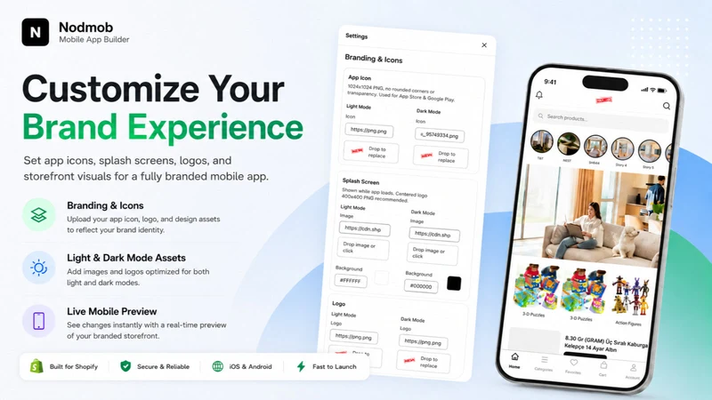 Nodmob ‑ Mobile App Builder