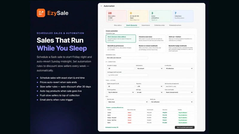 EzySale: Bulk Price Editor