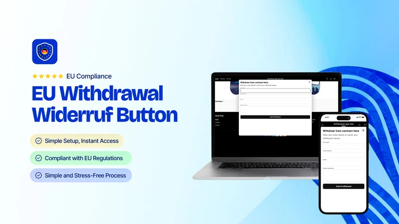 EU Withdrawal Button Form