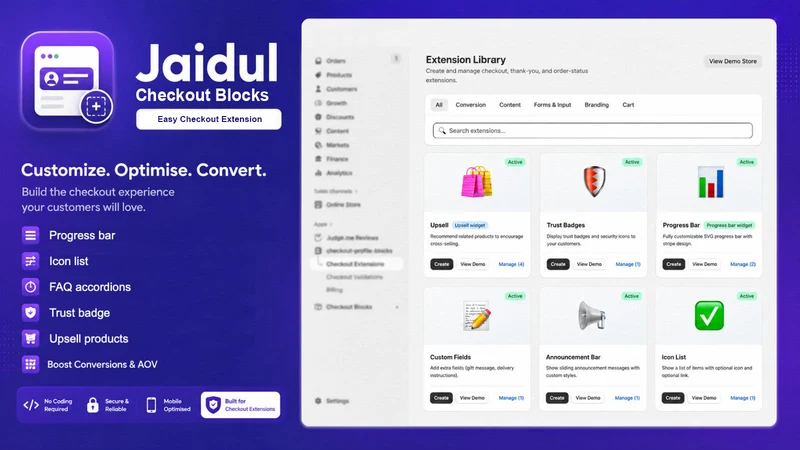 Jaidul Checkout Customizer