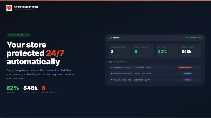 Chargeback Dispute: Recovery