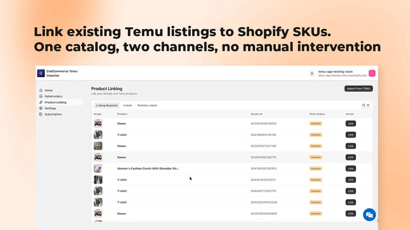 CedCommerce Temu Importer