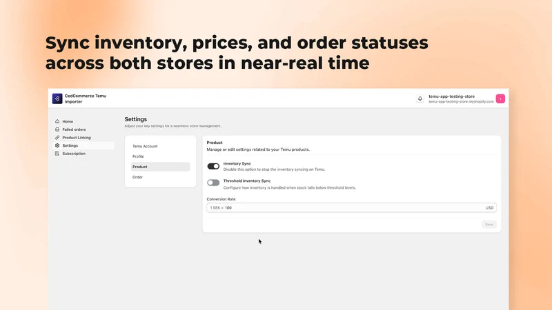 CedCommerce Temu Importer