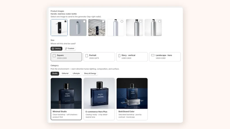 BrandShots: AI Product Photos