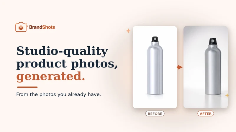BrandShots: AI Product Photos