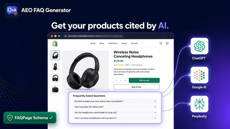 AEO Product FAQ Generator