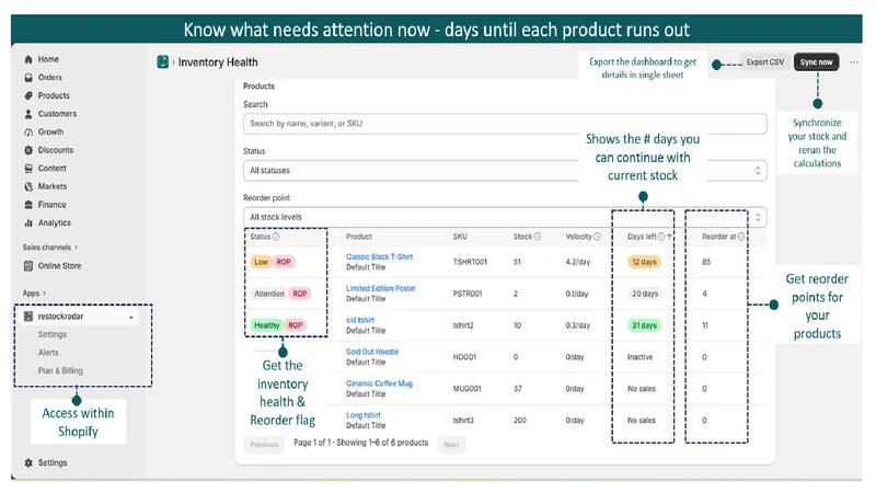 RestockRadar