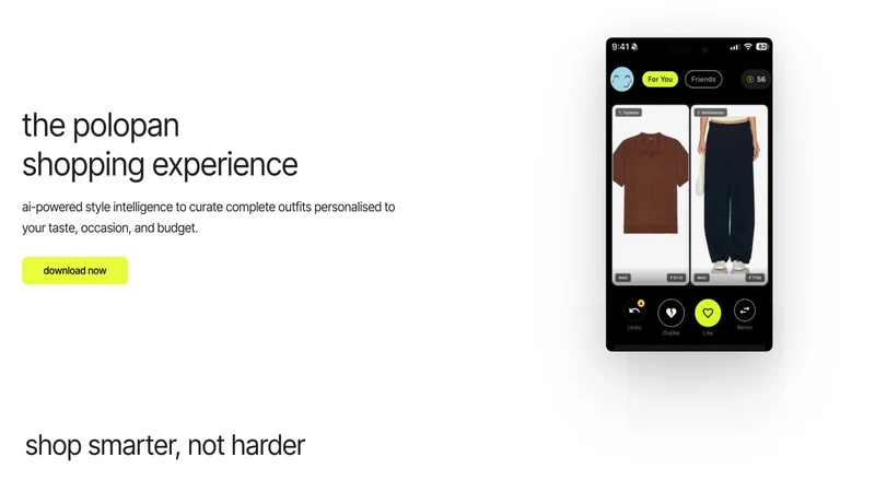 PoloPan: AI Curated Outfits