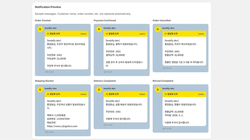 Knotify