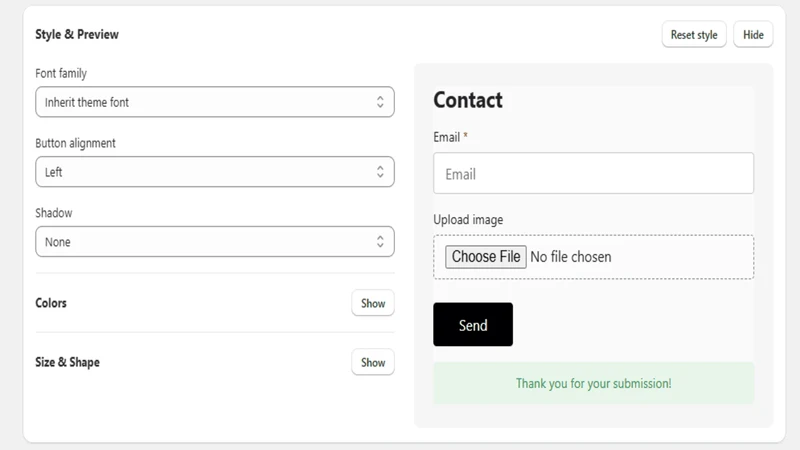 FormLift: File Upload Forms