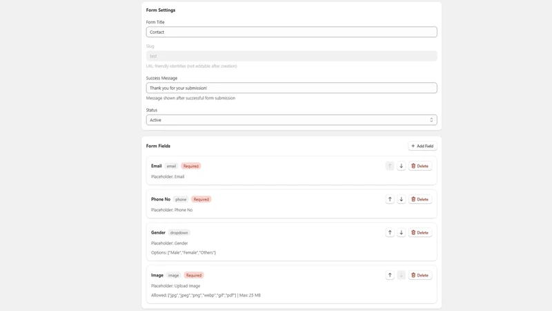 FormLift: File Upload Forms