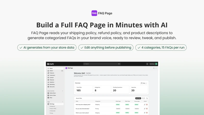 NL FAQ Page