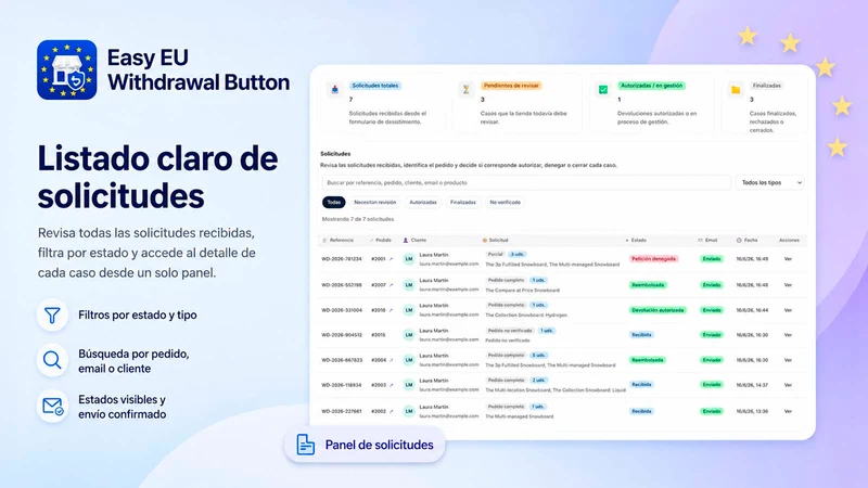 Easy EU Withdrawal Button