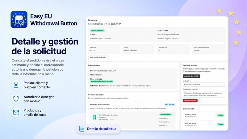 Easy EU Withdrawal Button