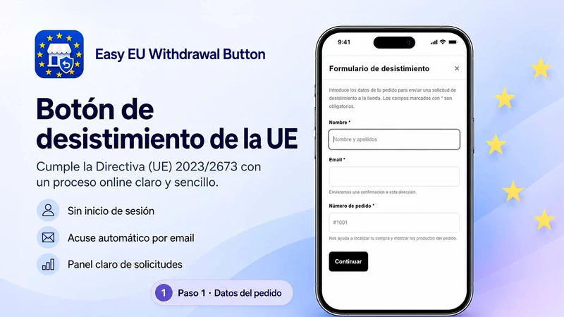 Easy EU Withdrawal Button