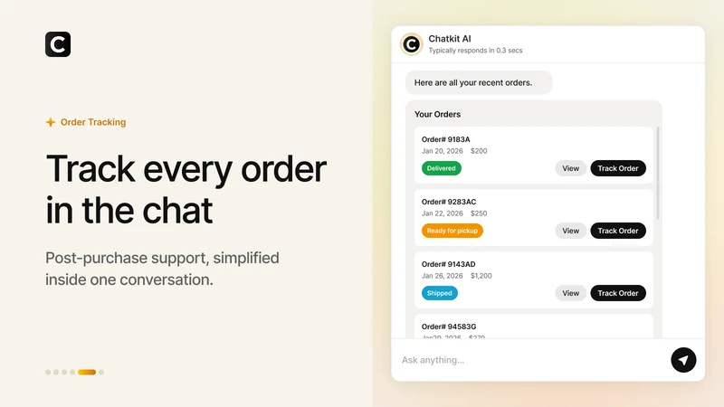 Chatkit ‑ AI Chatbot & Support