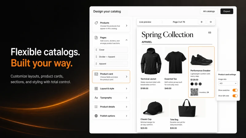 CB ‑ PDF Catalogs & LineSheets