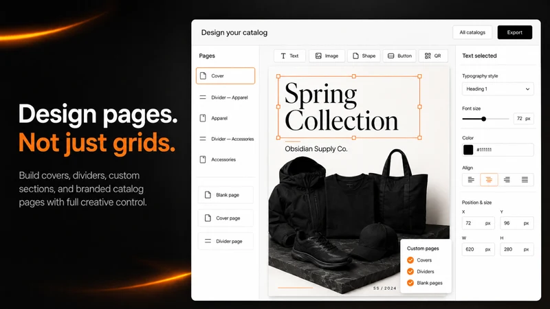CB ‑ PDF Catalogs & LineSheets