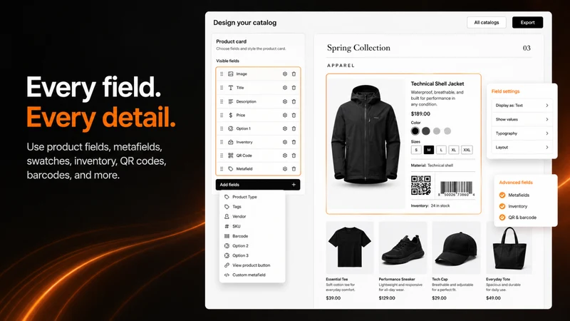 CB ‑ PDF Catalogs & LineSheets