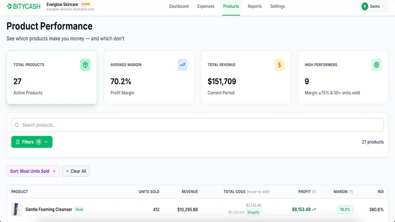 BityCash Expense Tracker