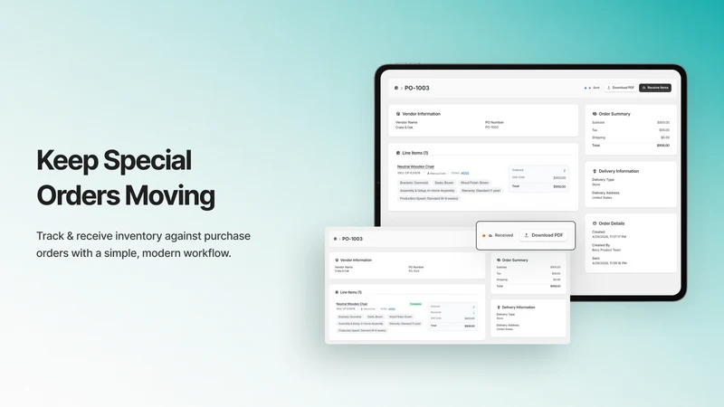 Bevy OrderPilot
