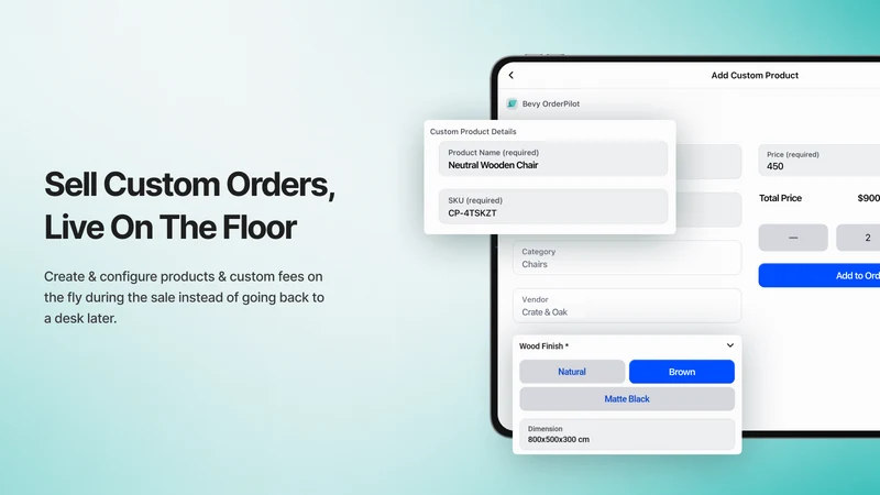 Bevy OrderPilot