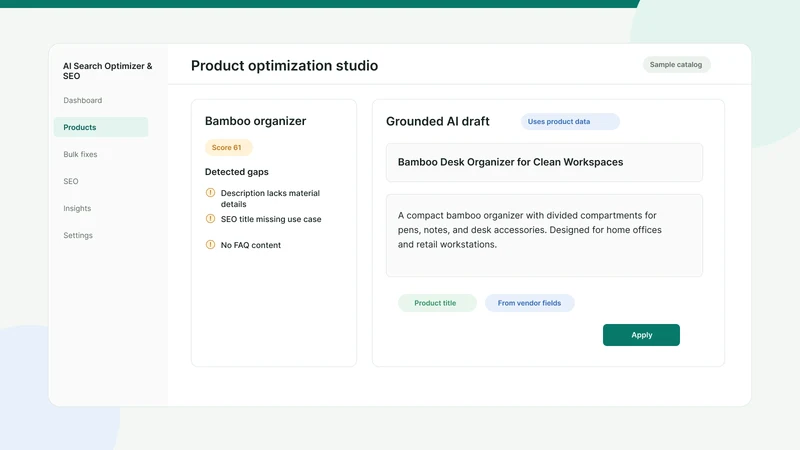 SikSmart: AI Search Optimizer
