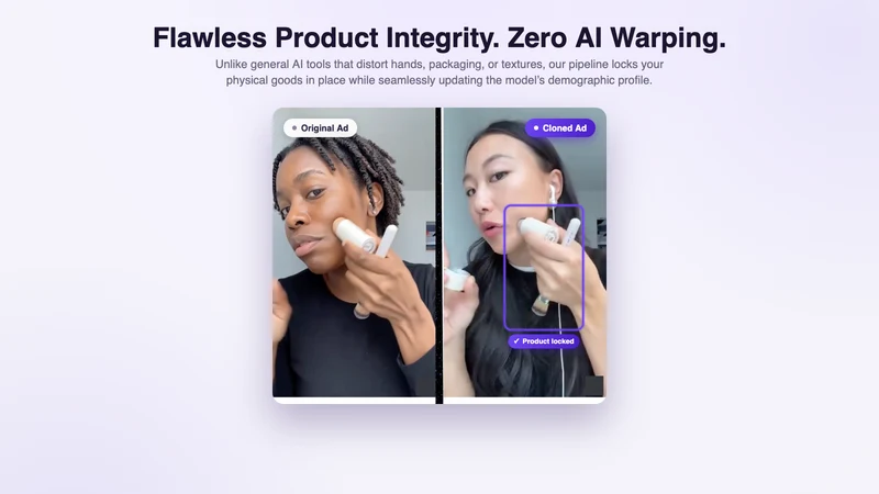 AdCloner: AI UGC Videos