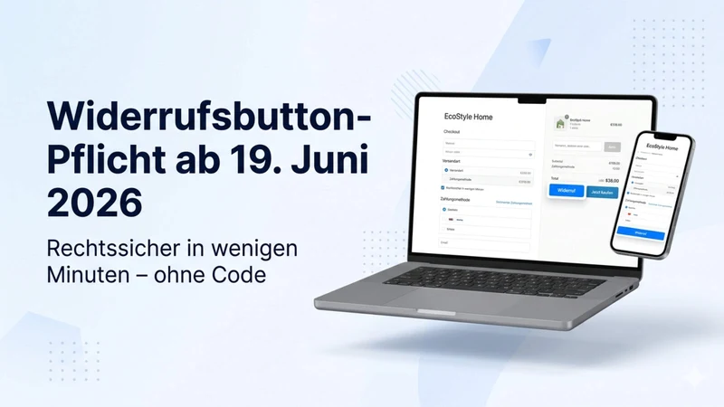 Widerruf Button