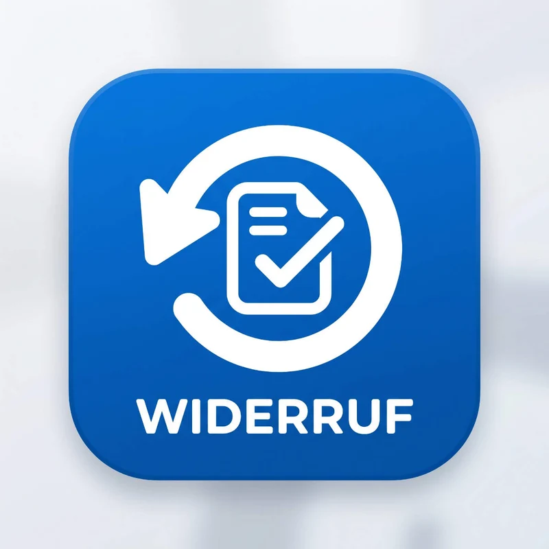 Widerruf Button