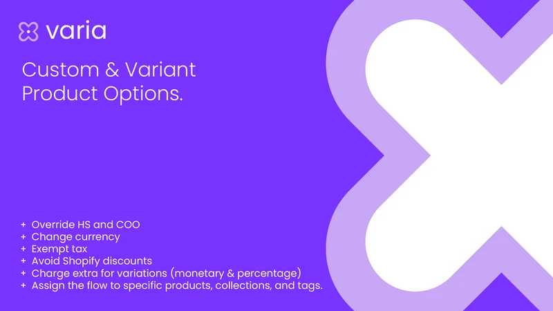 Varia: Options & Customization