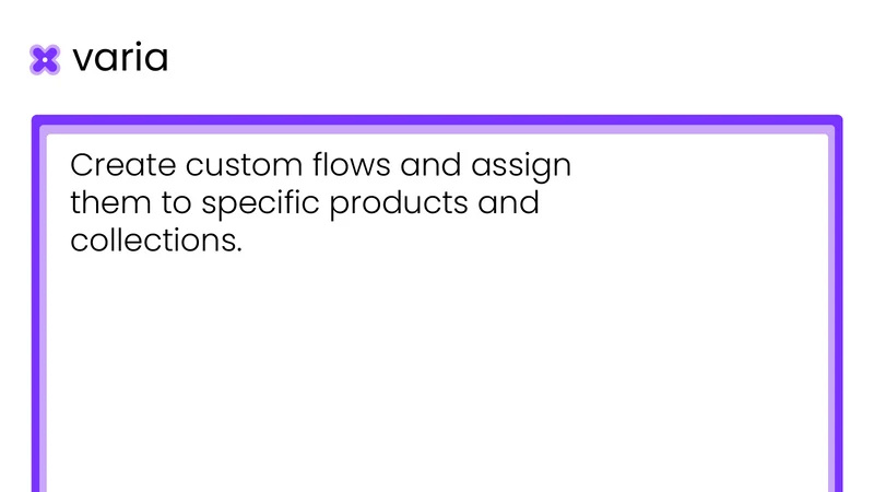 Varia: Options & Customization