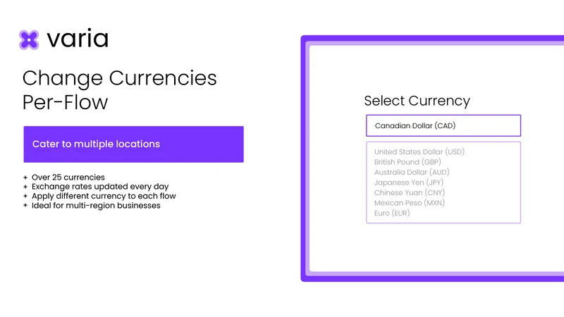 Varia: Options & Customization