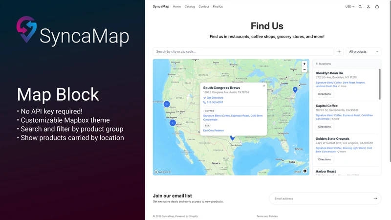 SyncaMap: Auto‑sync Locations