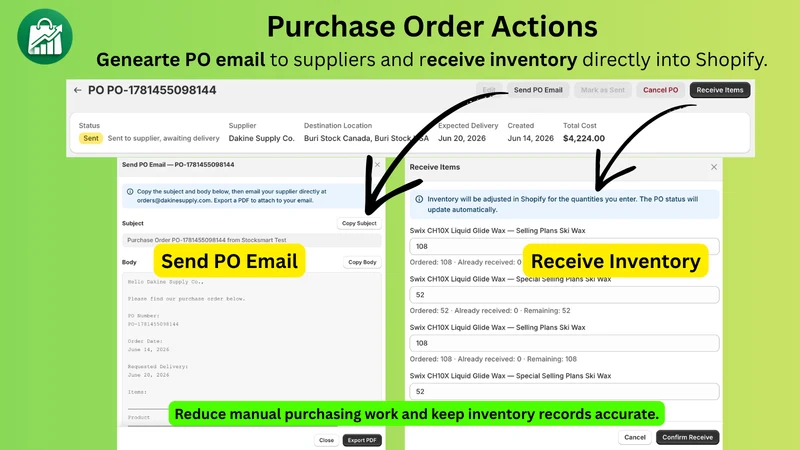 StockSmart Inventory Planner