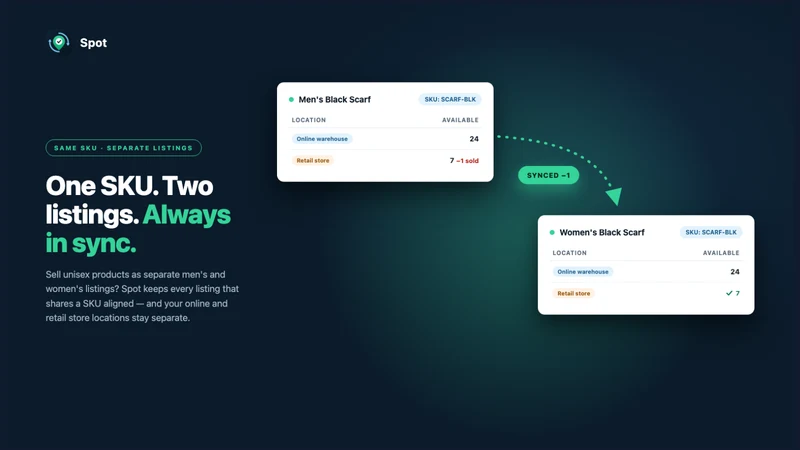 Spot: Multi Store Sync