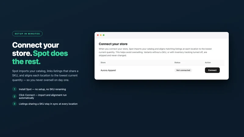 Spot: Multi Store Sync