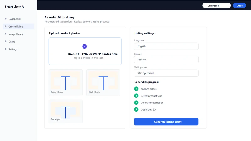Smart Lister AI