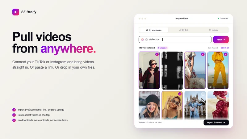 Reels Shoppable Videos