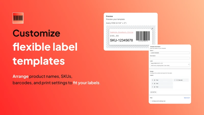 RS: Barcode Labels