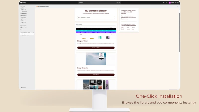 NJ Elements Library
