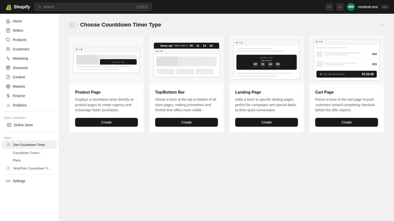 MindTrek: Countdown Timer