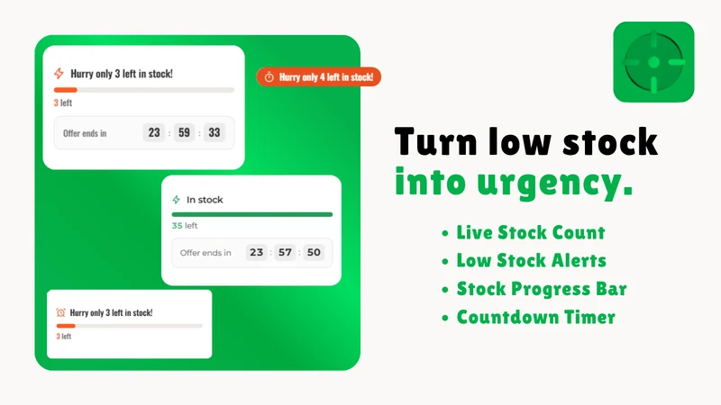 LSC ‑ Low Stock Counter