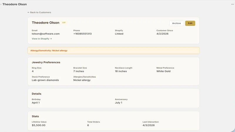 Forge: Jewelry Production ERP