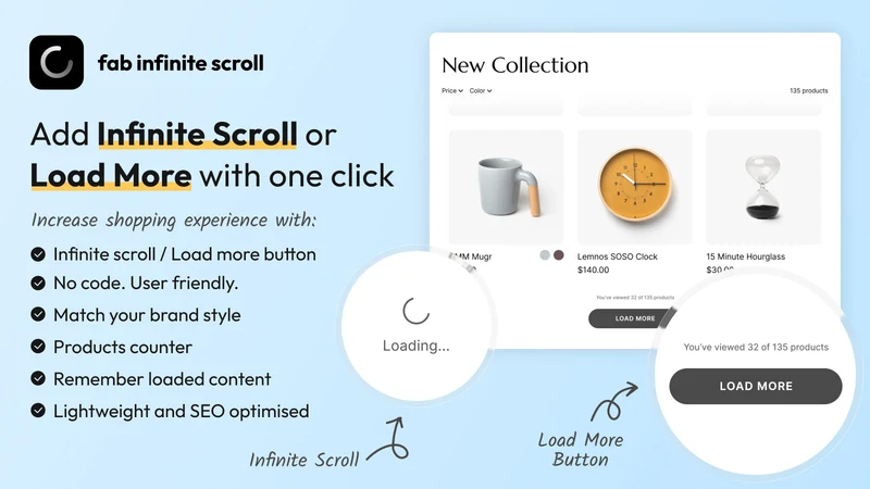 Fab Infinite Scroll Load More