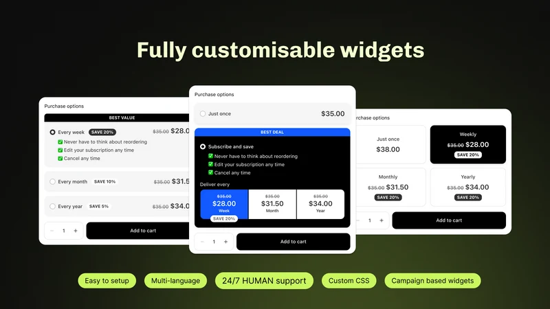 Essential Subscriptions App