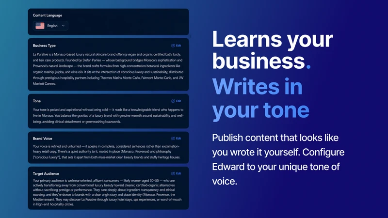 edward AI SEO Autopilot