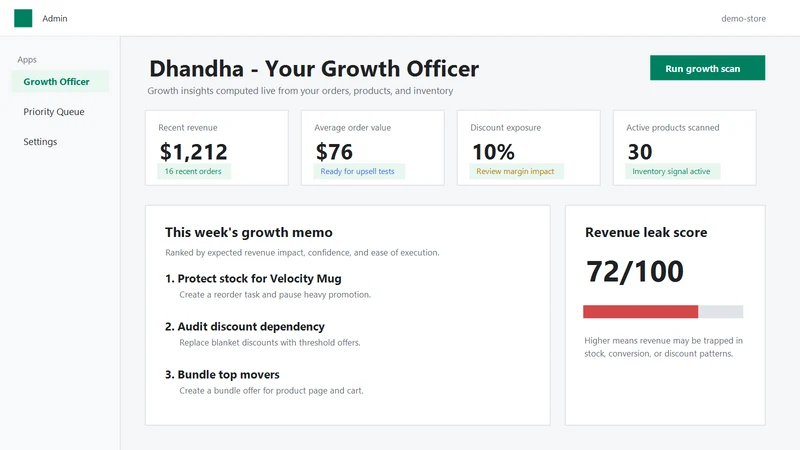 Dhandha ‑ Your Growth Officer